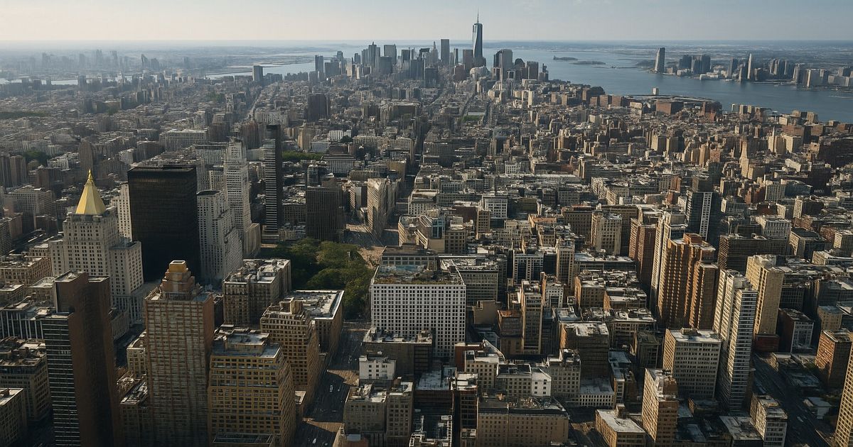 発起動拡大の都市エリアを空撮で捉えた高解像度写真